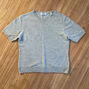 Vintage Lord & Taylor Two Ply Cashmere Top (M)